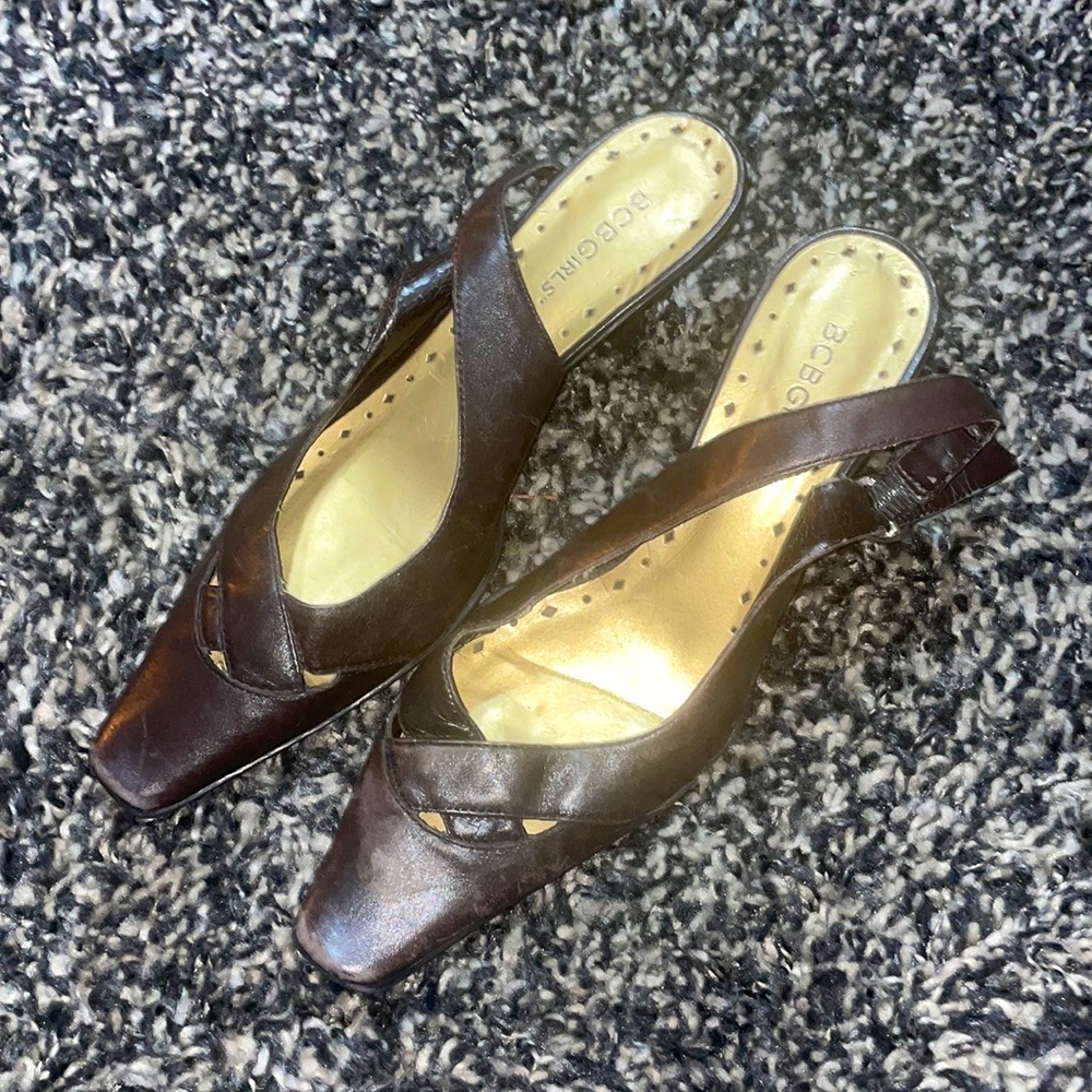 Brown Office Pumps